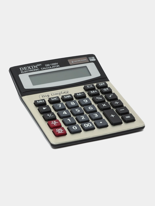 Калькулятор DEXIN DM-1200V, 12 разрядная - 