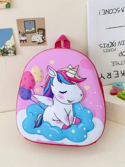 Рюкзак для детского сада, 3D детский, для прогулок и путешествий, от 2 до 7 лет — TRENDYB-NEW3DB-ТЕМНРОЗ