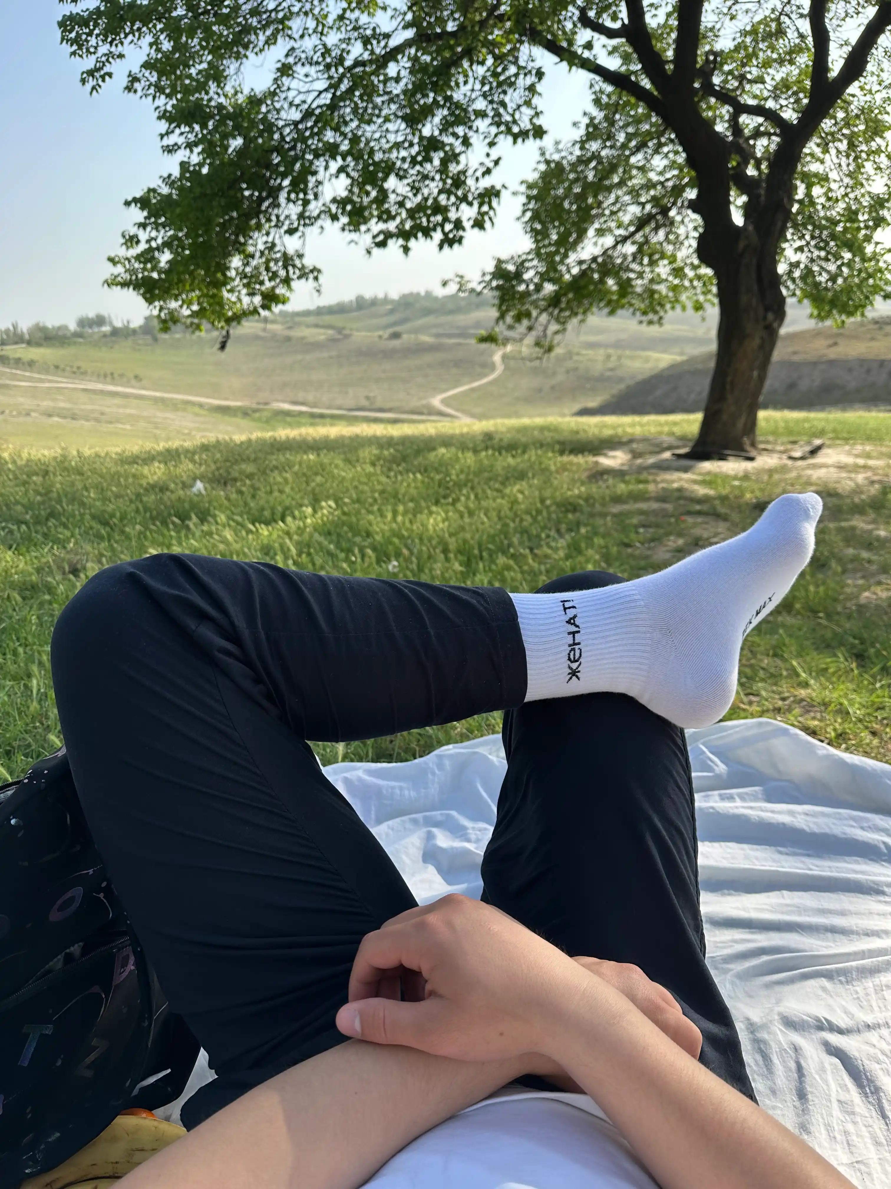 Yozuvli paypoqlar, uzun