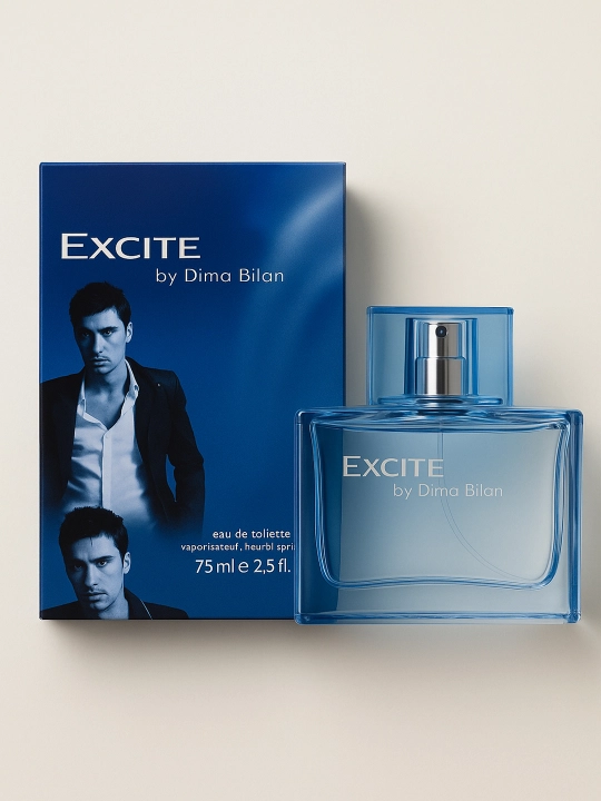 Excite by Dima Bilan, мужская туалетная вода, 75 мл - 