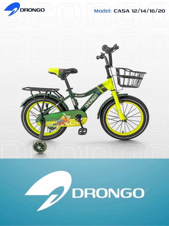 Детский велосипед DRONGO, размеры 12, 16, 20