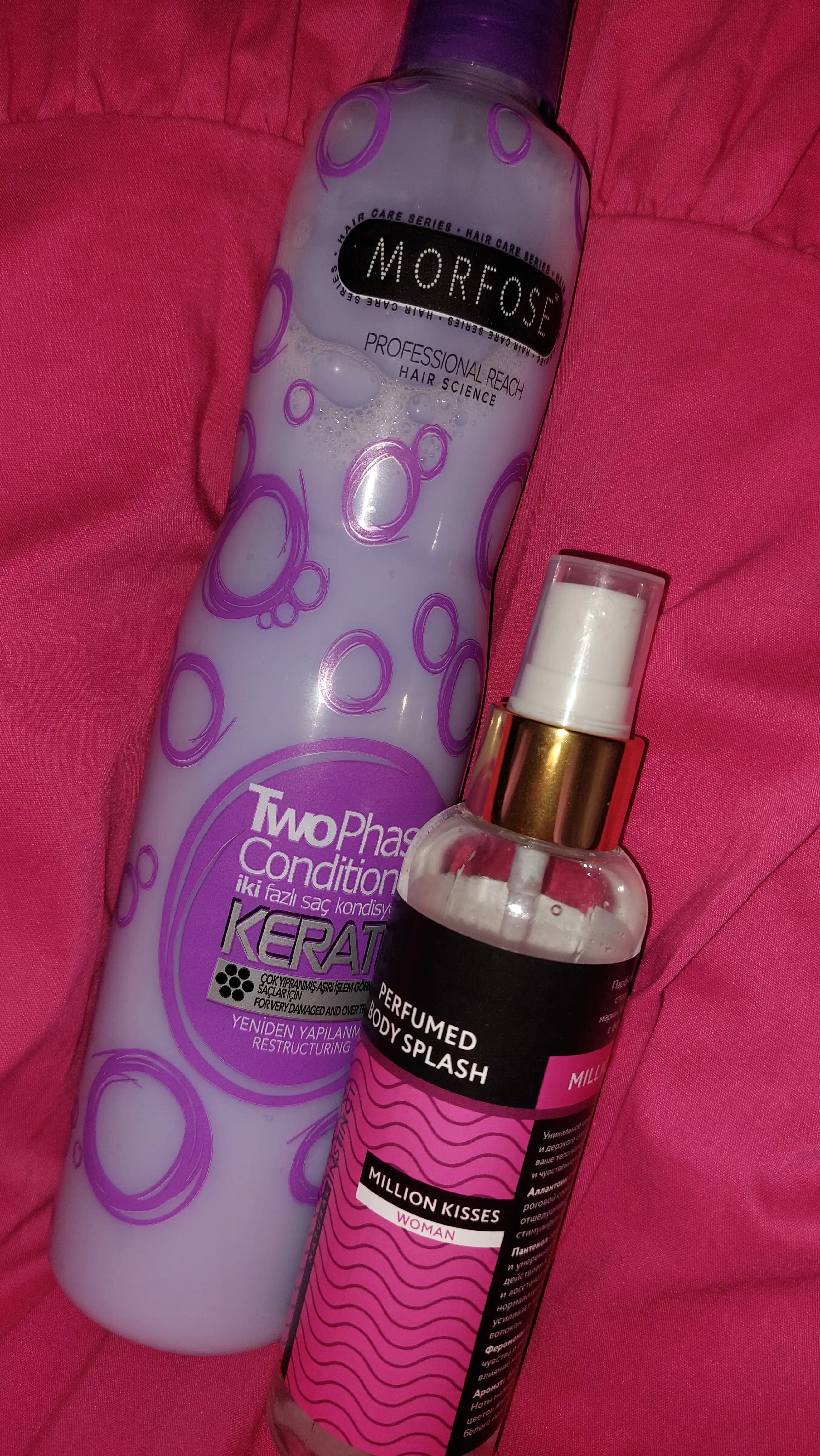 Feromon, soch va tana spreyi ayollar uchun Million Kisses, Love Goddess, 100 ml