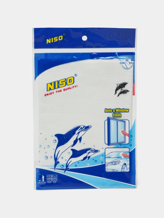 Универсальная тряпка для уборки домов и автомобилей, тряпка Niso delfin