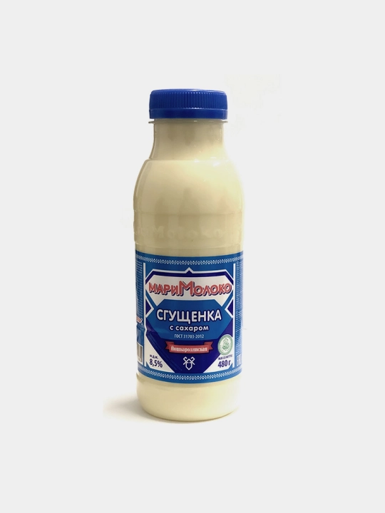 Сгущенное молоко МариМолоко, с сахаром, 480 г - 