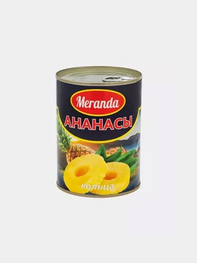 Ананасовые кольца Meranda, консервированные, 580 мл — МАРИМОЛ-P19C70C