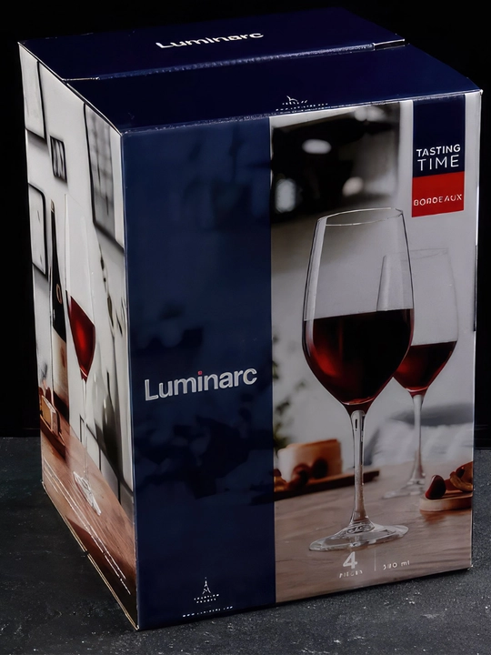 Набор бокалов для вина Luminarc "Время Дегустаций", 580 мл, 4 шт
