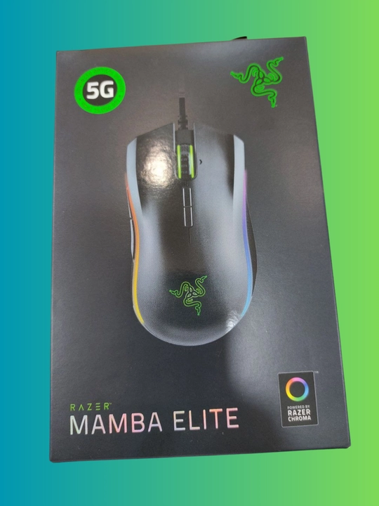 Игровая мышь Razer Mamba Elite – 16 000 DPI – RGB подсветка – 9 программируемых кнопок