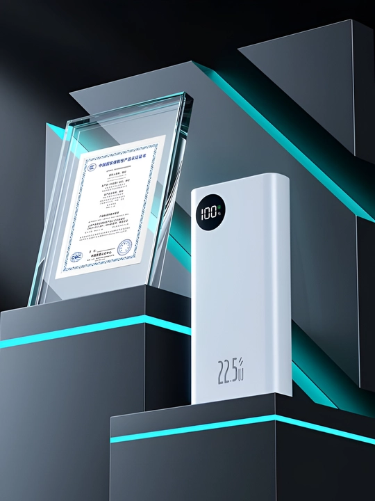 Tashqi akkumulyator 22.5w tezkor quvvat 20000 mA/h 