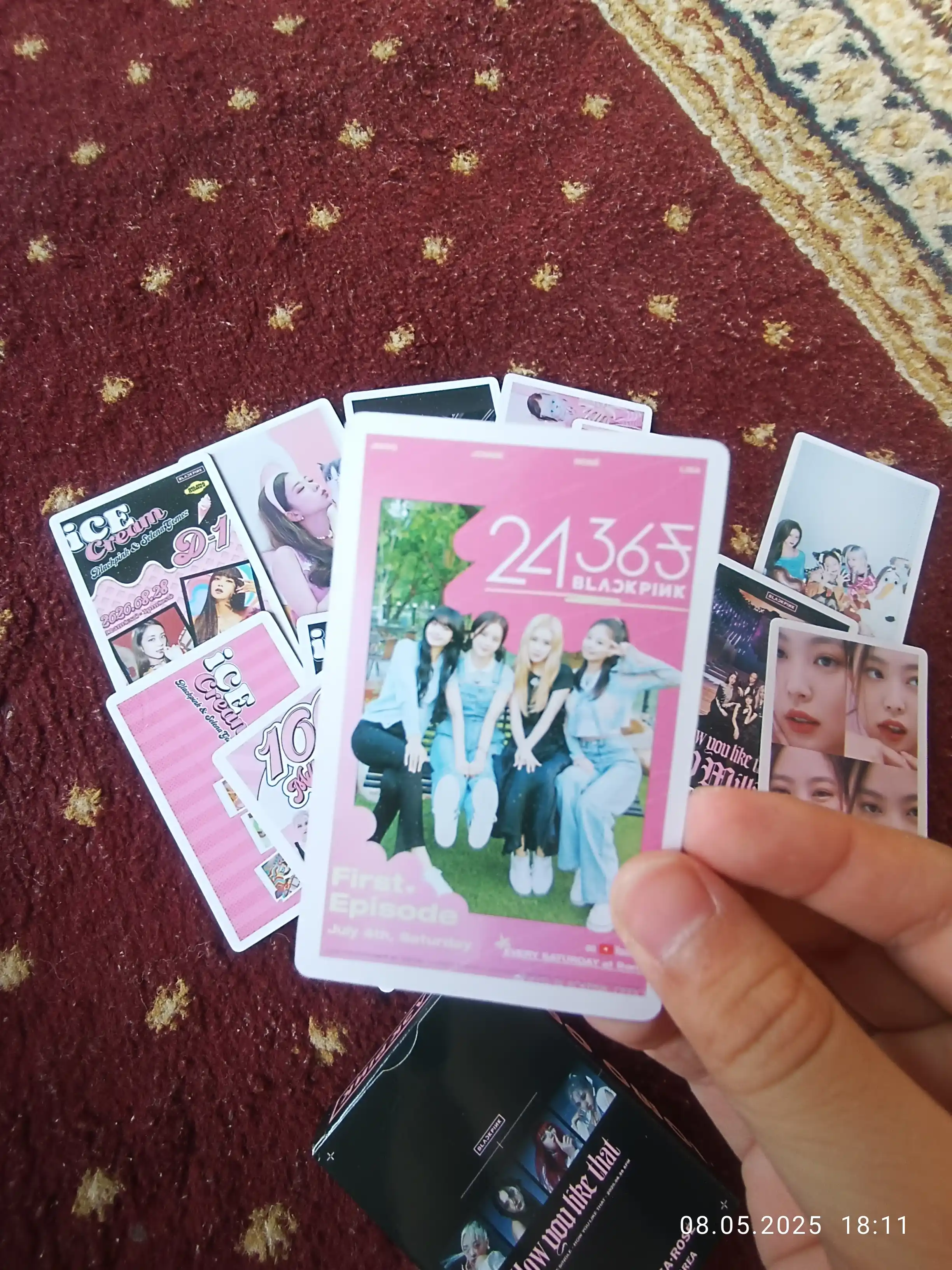 To'plamli LOMO kartalari K-POP Itzy, 55 dona