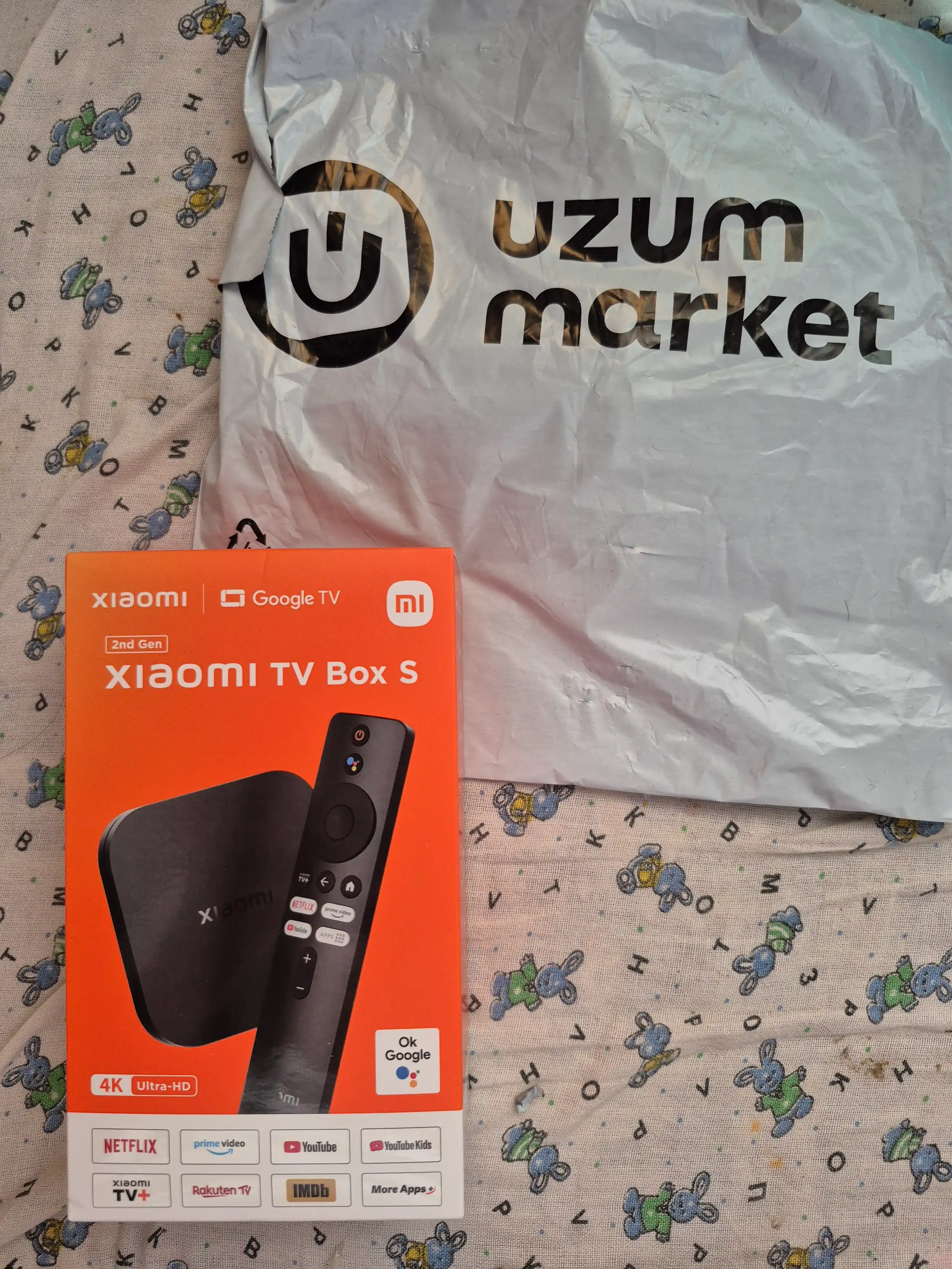 Приставка для телевизора Mi Box S 2nd Gen, Google TV GLOBAL