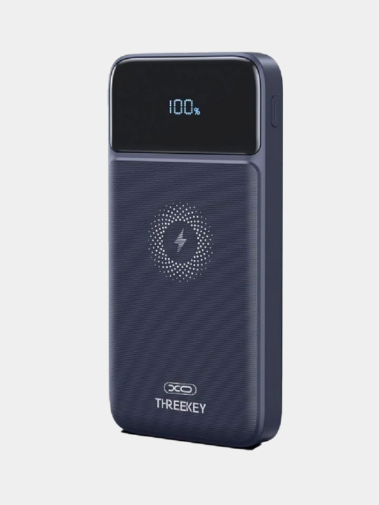 Беспроводное быстрое зарядное Повербанк XO TK105 QC3.0 22,5 Вт + PD20 Вт, 10000 мА/ч - 