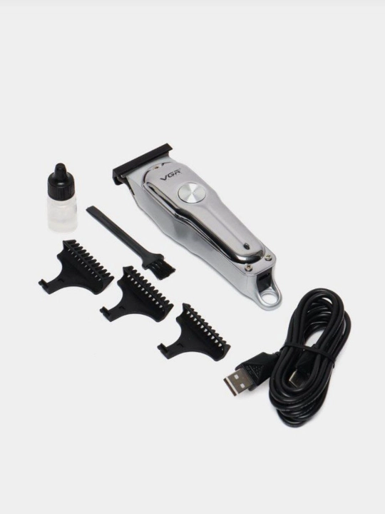 Professional simsiz trimmer VGR V-071,  055, 290 soqol olish va soch kesish uchun mashinka