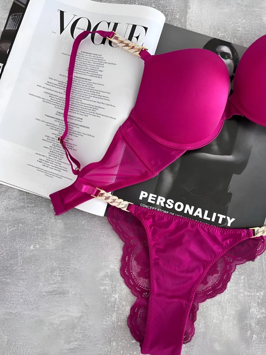Victoria secret ayollar ichki kiyimi to'plami, byuzgalter va trusik syringi, chashka C, B