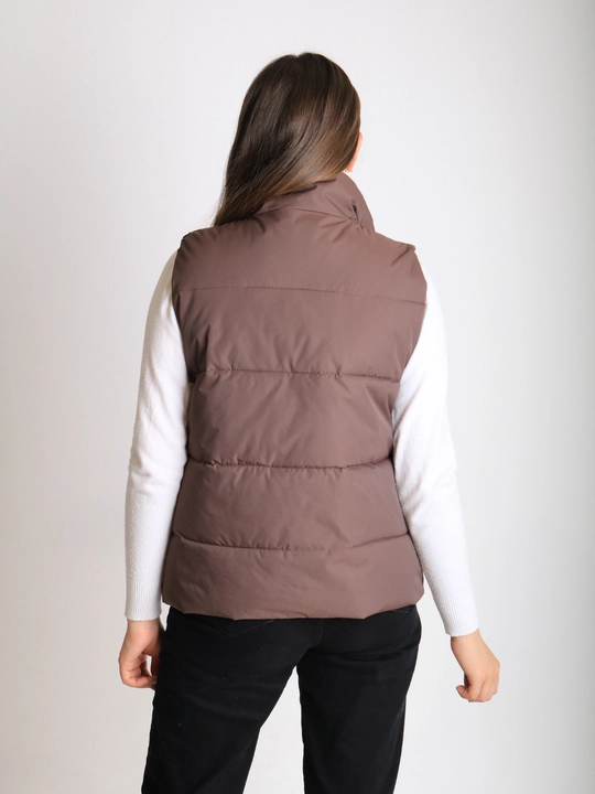 Ayollar uchun  jilet, hollafayber bilan issiq, poliester, universal o‘lchamdagi L–XL