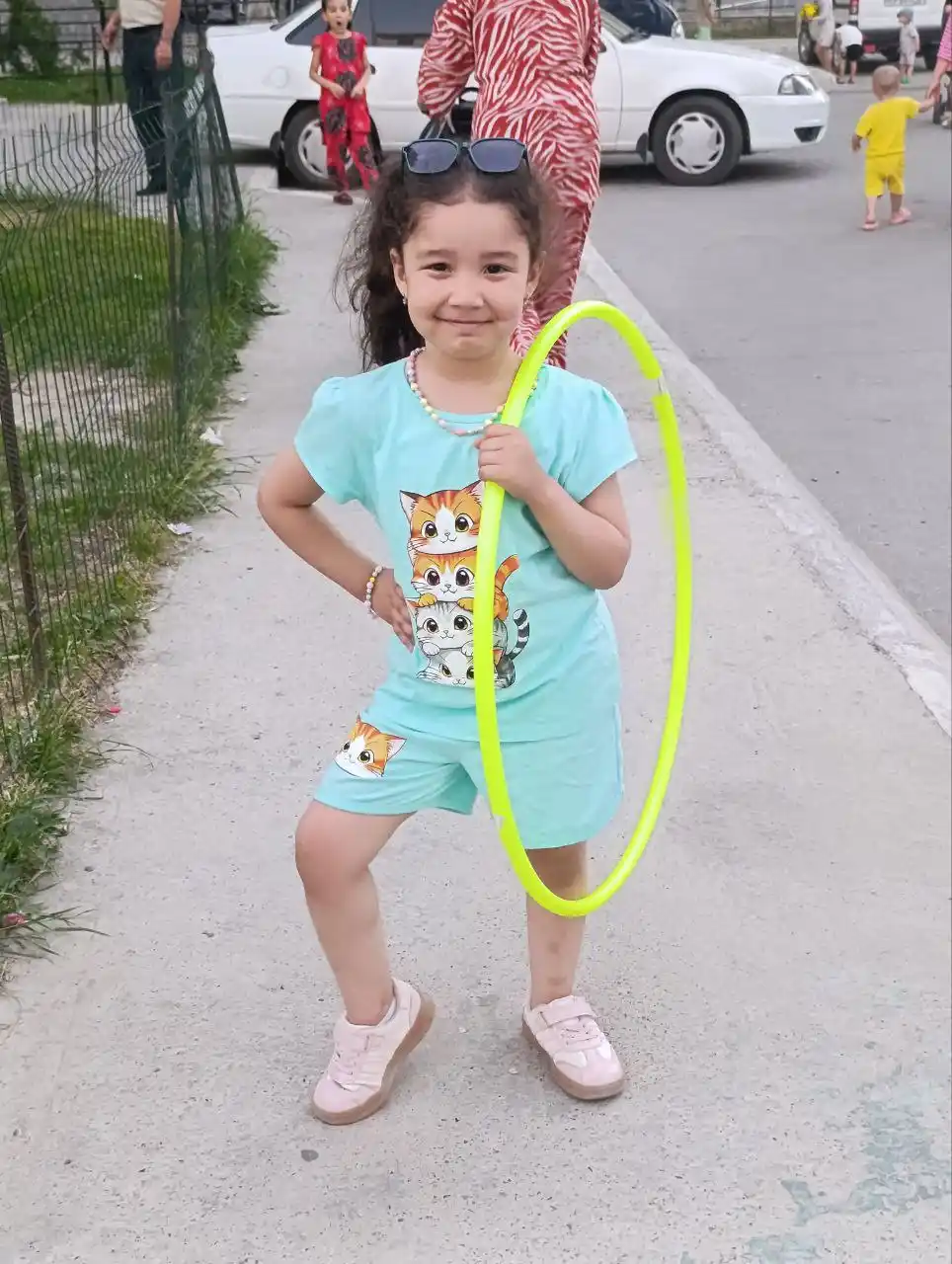 Футболка и шорты для девочек 5-8 лет, BONITO