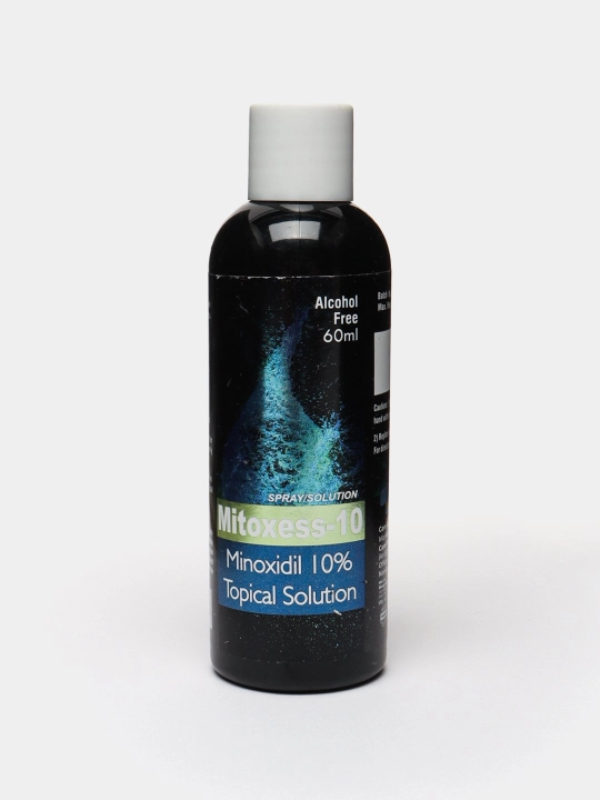 Миноксидил Mitoxess Minoxidil Topical Solution USP 10%, для роста волос и бороды, 60 мл