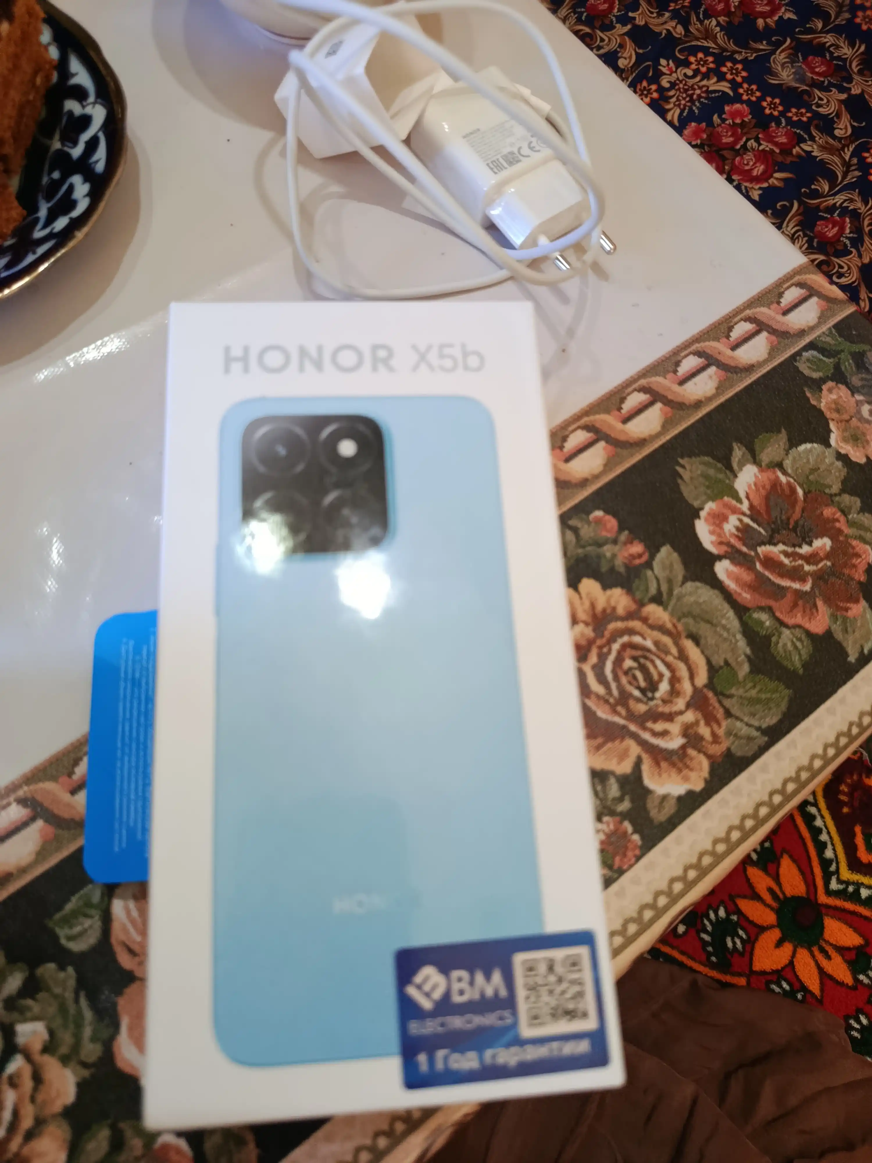 Smartfon Honor X5B batareya 5200 mah, 50 Mp kamera AI, 90 Hz