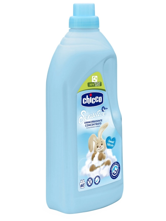Кондиционер для детского белья Chicco Sweet Talcum Sensitive 0+, 1.5 л