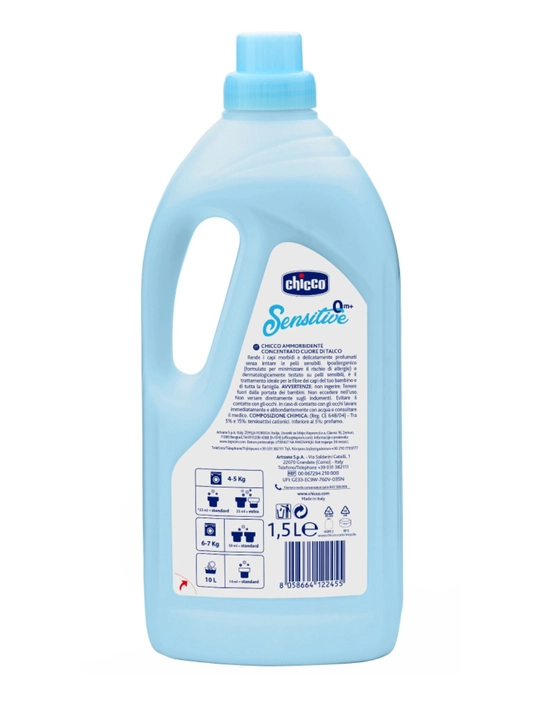 Кондиционер для детского белья Chicco Sweet Talcum Sensitive 0+, 1.5 л