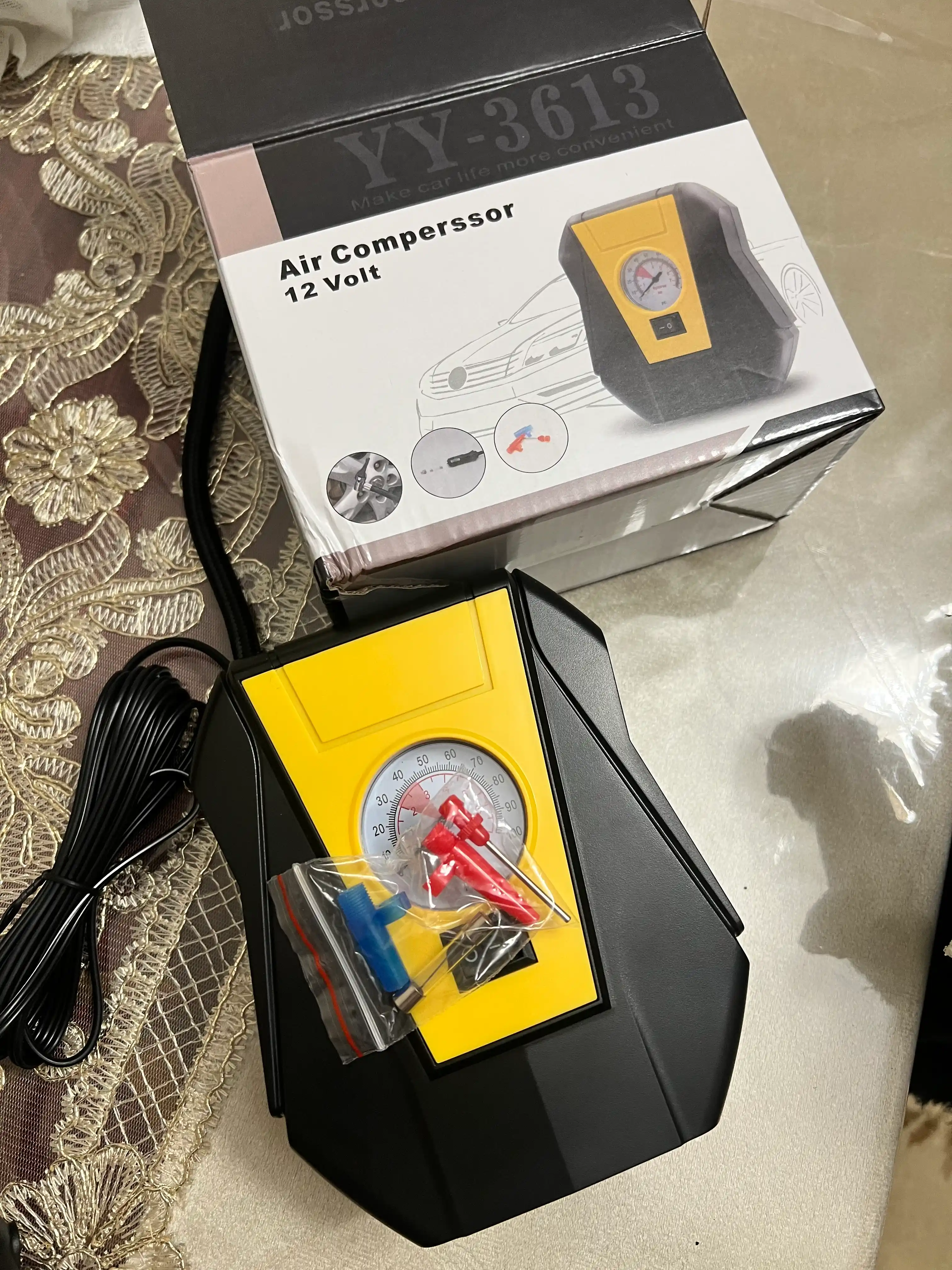 Nasos, kompressor, mashina uchun, LED displey, universal