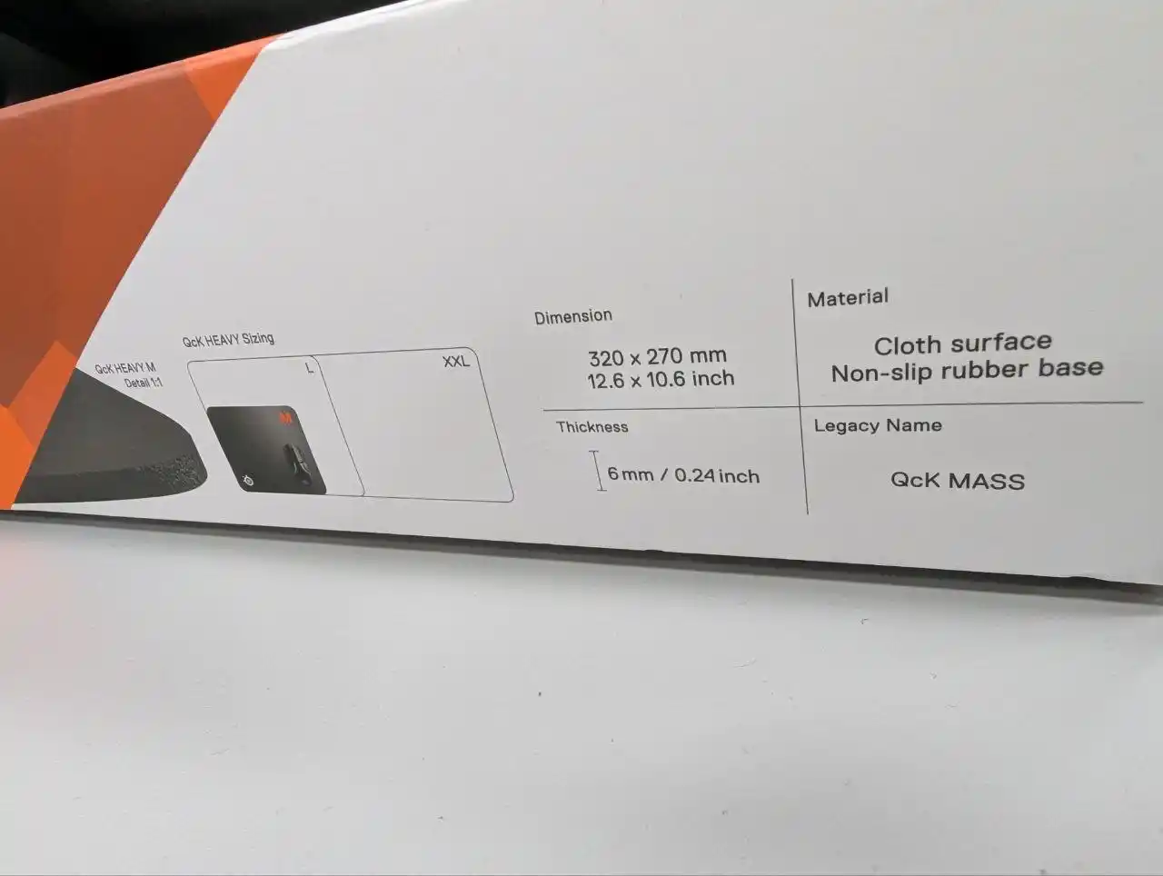 Steelseries QcK Heavy O’yin va Geymerlar uchun Gilamcha