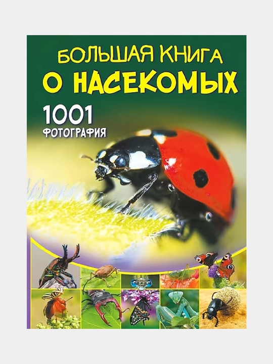 Большая книга о насекомых, 1001 фотография - 