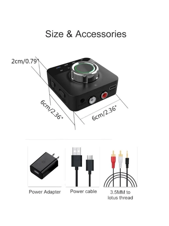 MR230PRO LDAC audio qabul qilgichi Amerika standartidagi Bluetooth shtekeri