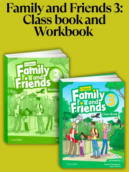 Family and Friends 0 1 2 Class Book + Workbook/ Family and Friends 2 Class Book + Workbook