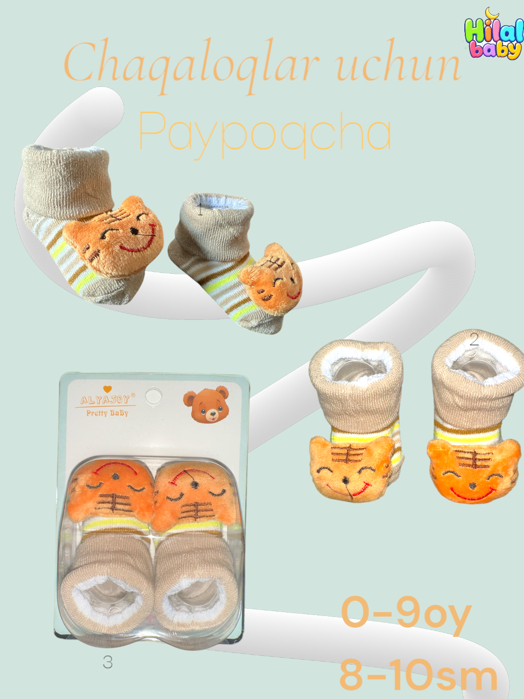 Chaqaloqlar uchun paypoqchalar - 