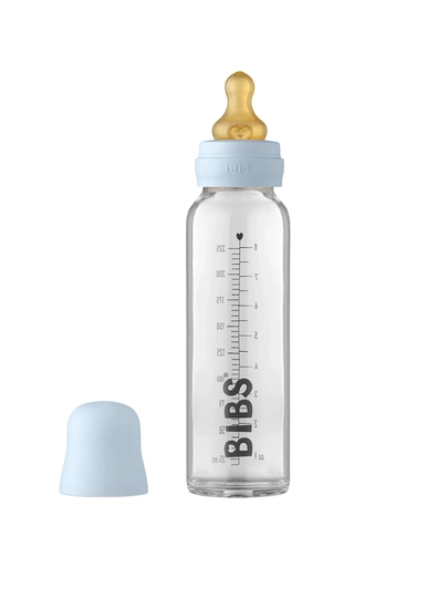 Детская бутылочка BIBS Baby Glass Bottle, боросиликатное стекло, 225 мл, 6 цветов - 