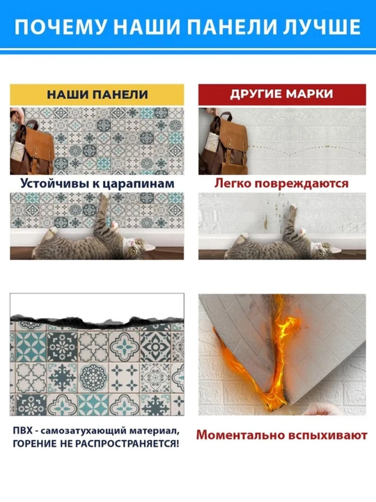 3D панели ПВХ, 964х484 мм, для стен в любую комнату, влагостойкие, не самоклеящиеся