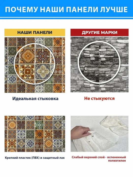 3D PVX panellar, 964x484 mm, har qanday xonadagi devorlar uchun, namlikka chidamli