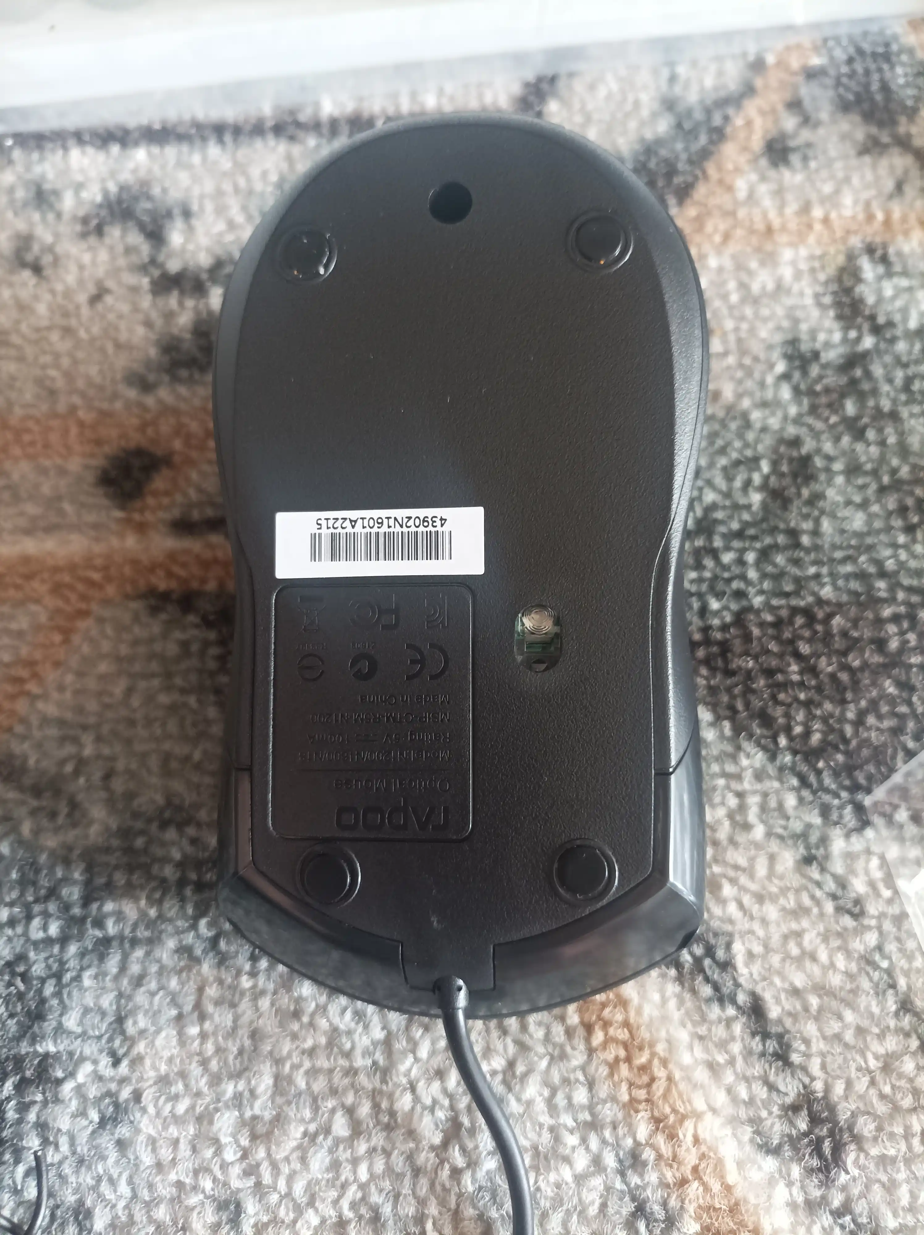 Simli optik sichqoncha Rapoo N1600, Rapoo N200, Rapoo N100
