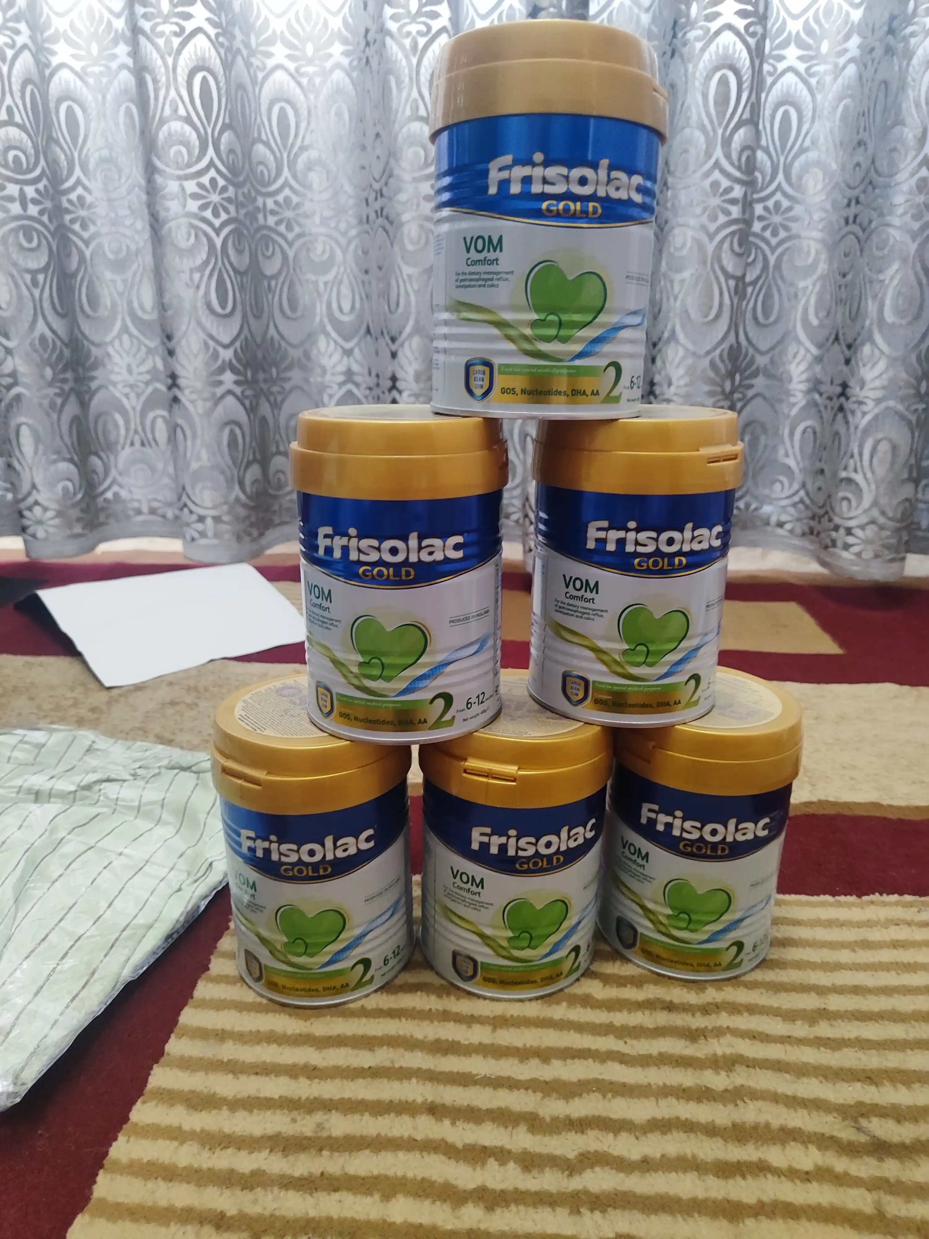 Bolalar uchun aralashmasi Frisolac Gold Vom 2 Comfort, 400 g
