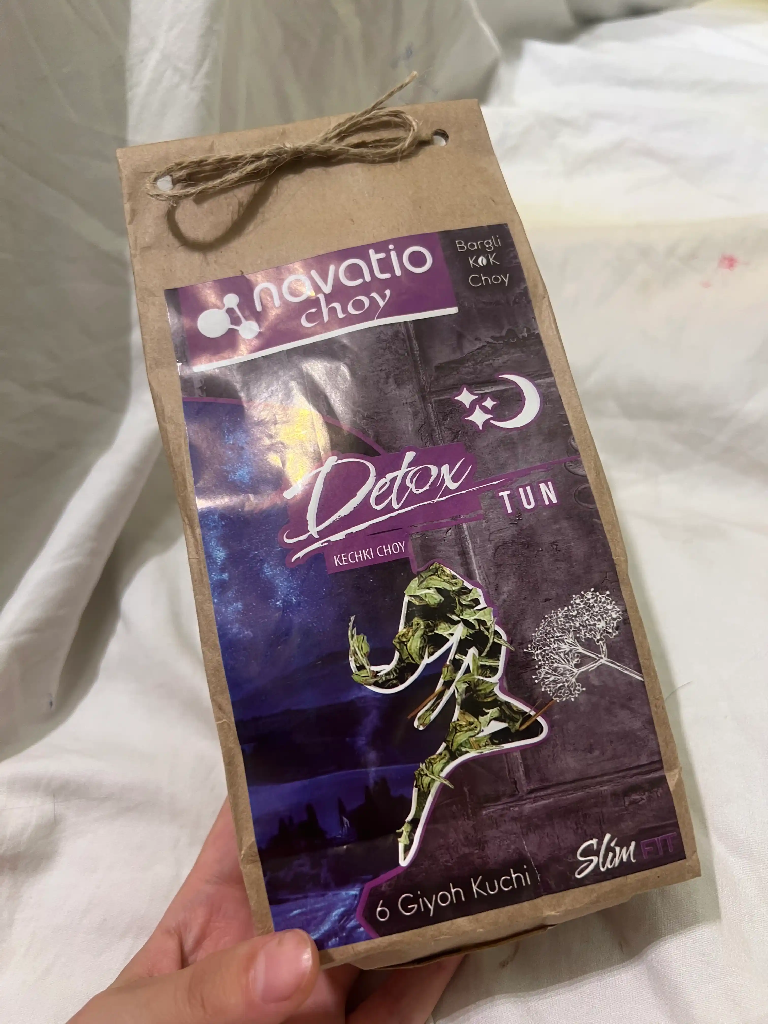 Detoks Choy Tun, vazn yo'qotish uchun, yumshatuvchi, Novatio, 100 g