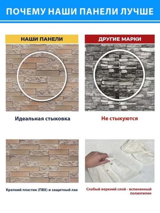 3D PVX panellar, 964x484 mm, har qanday xonadagi devorlar uchun, namlikka chidamli