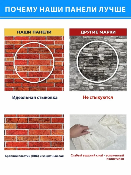3D PVX panellar, 964x484 mm, har qanday xonadagi devorlar uchun, namlikka chidamli