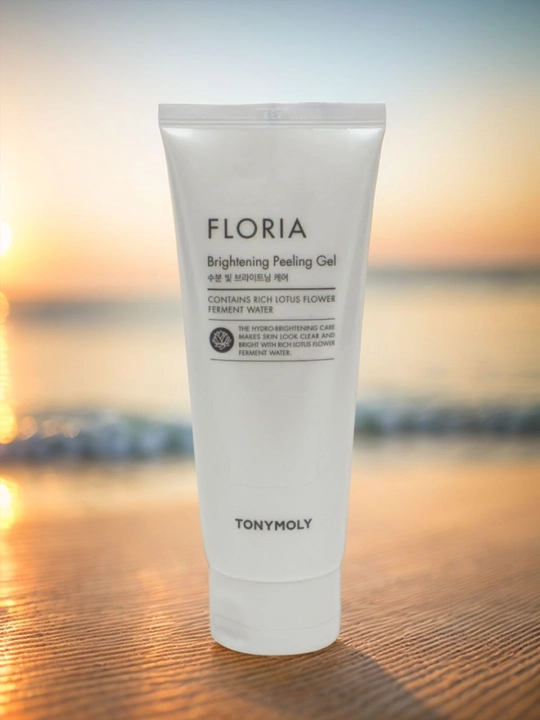 Корейский пилинг-гель для лица FLORIA Brightening Hyaluron Peeling Gel TONYMO - 