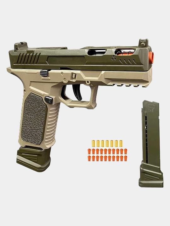 Uchib chiquvchi gilzali SIG Sauer M17 o‘yinchoq to‘pponchasi