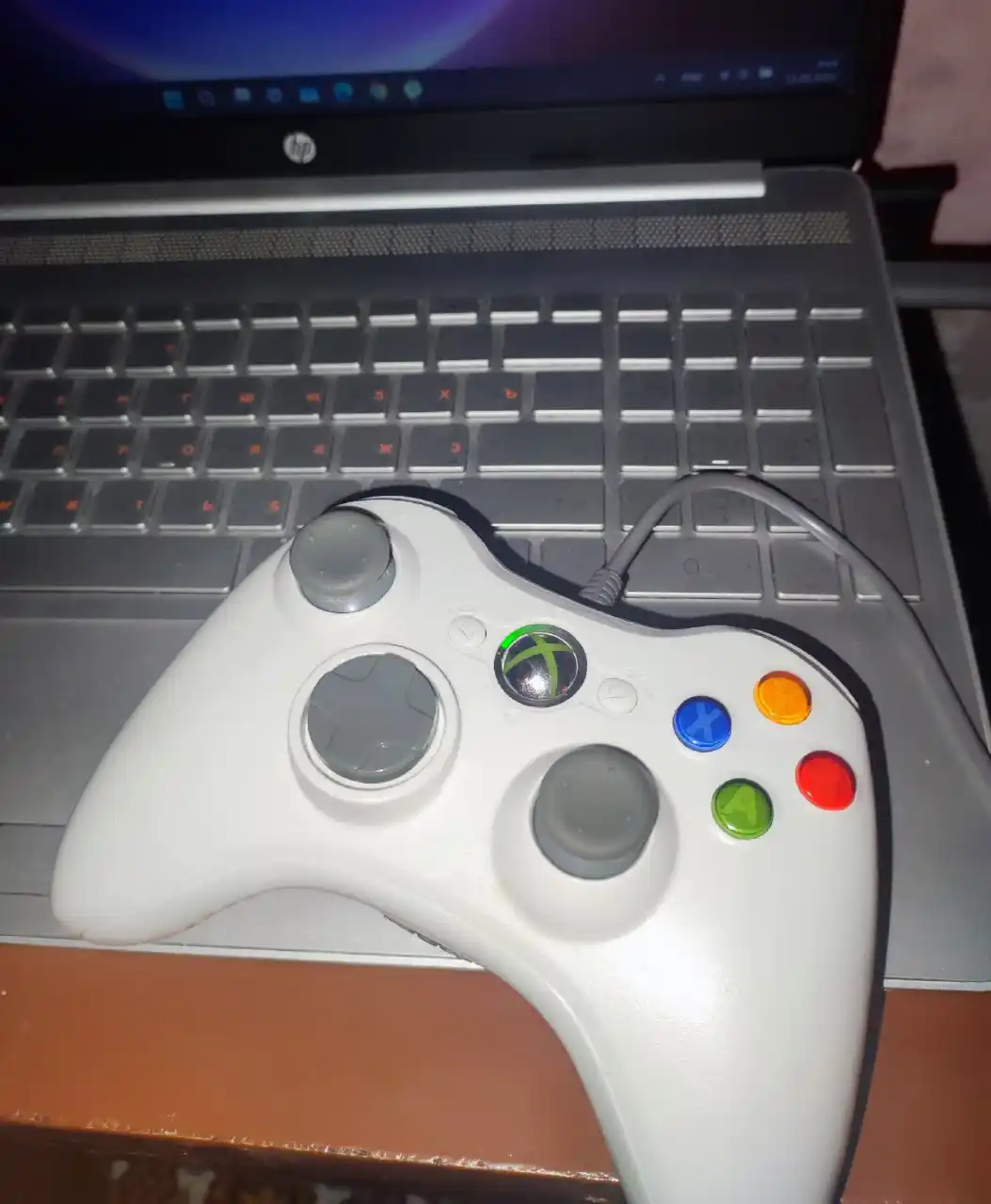 Проводной геймпад для Xbox 360 и ПК, Игровой контроллер с виброоткликом