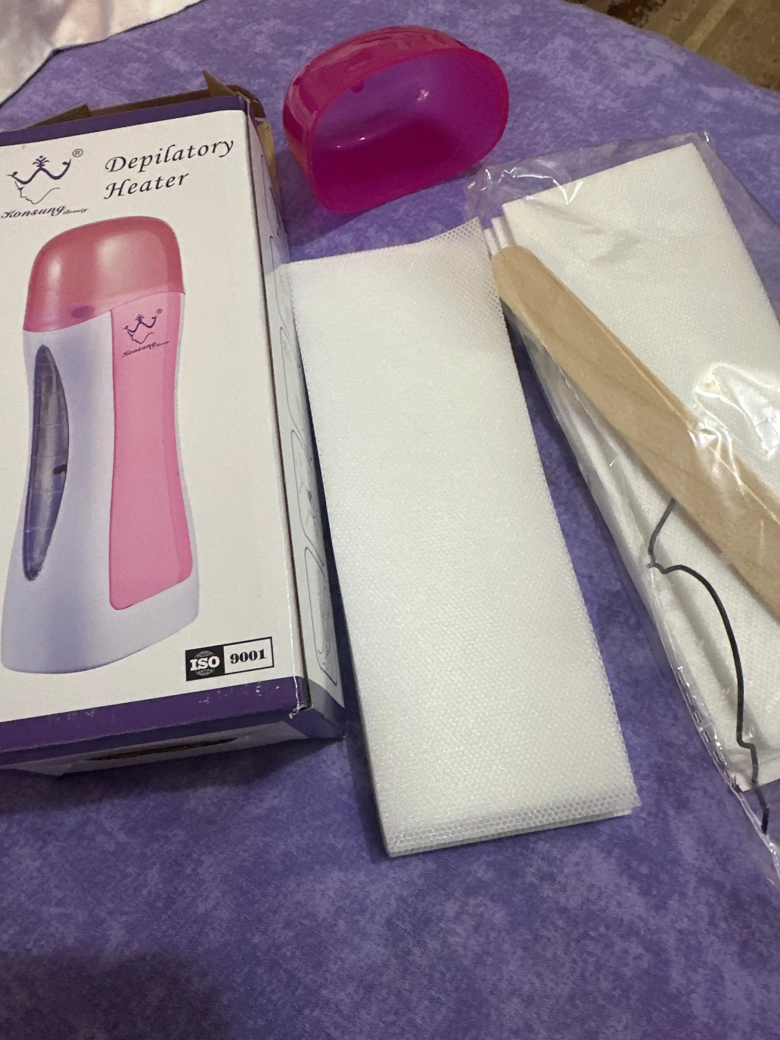 3 tasi 1 da, professional voskoplav to`plami, depilatsiya uchun mum va chiziqlar