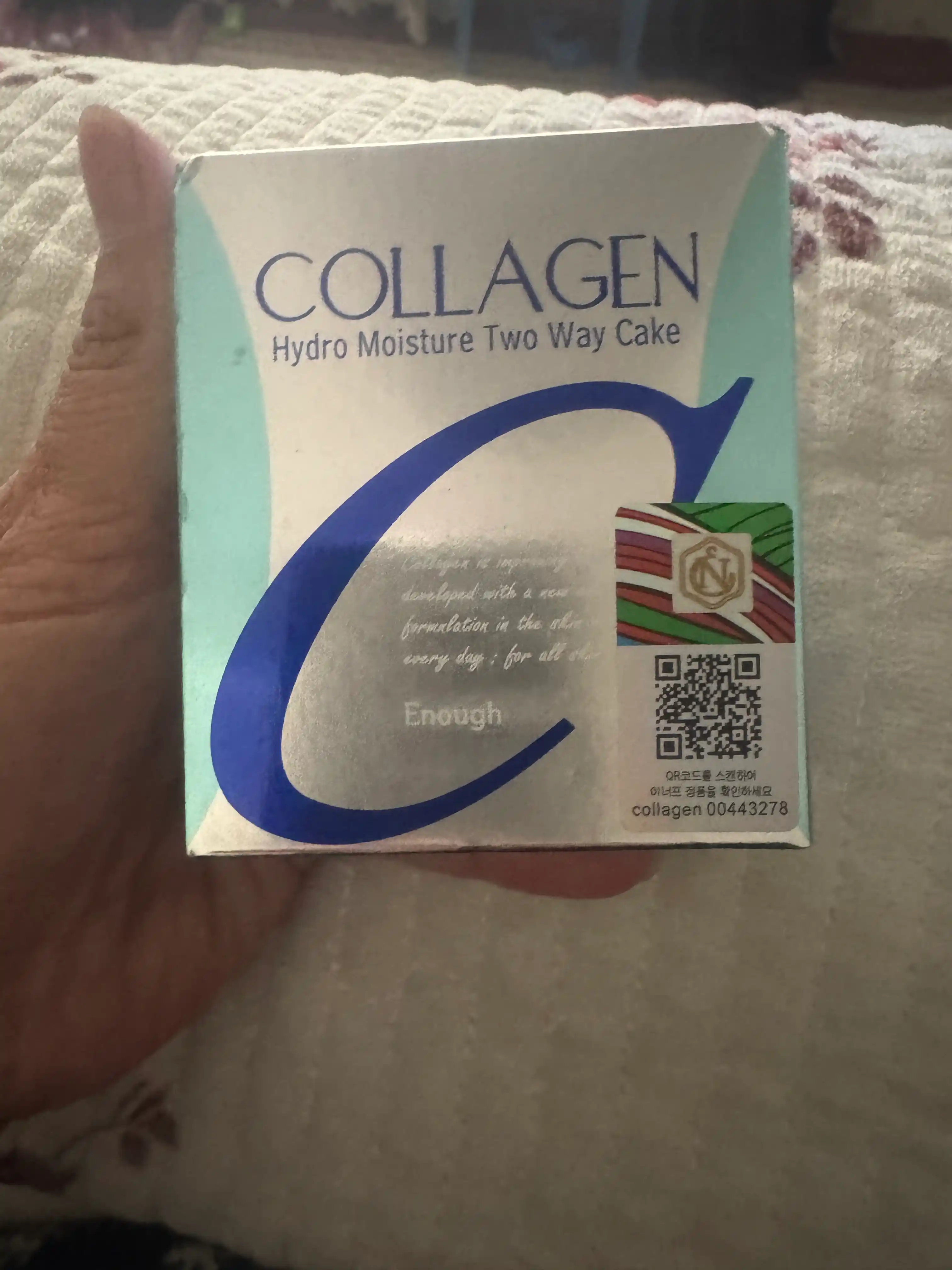 Пудра COLLAGEN для лица, SPF+25, для всех типов кожи