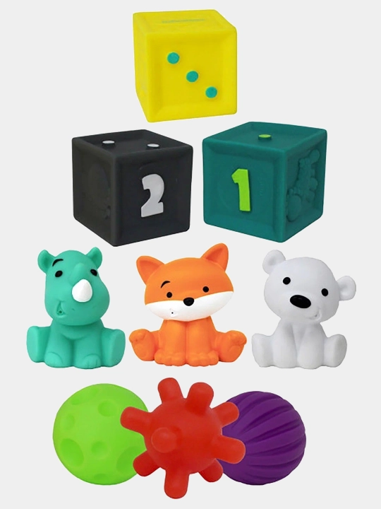 Набор для ванной Infantino Tub O' Toys игрушки и фигурки - 