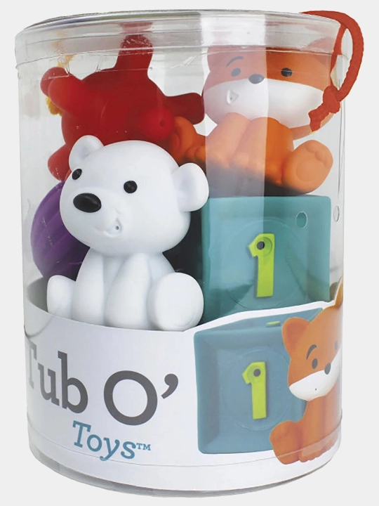 Набор для ванной Infantino Tub O' Toys игрушки и фигурки