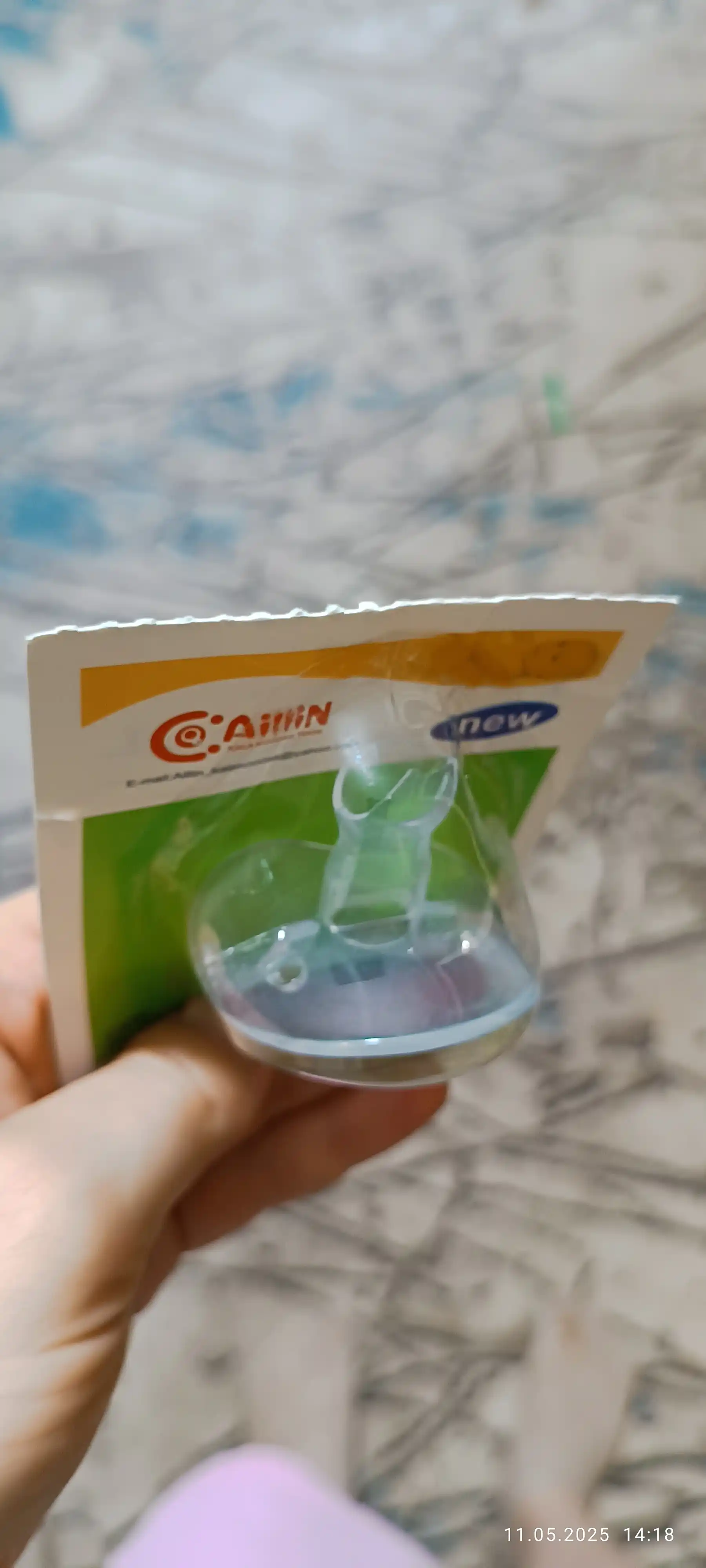 Bolalar silikon so'rg'ichi, 0 oylikdan boshlab