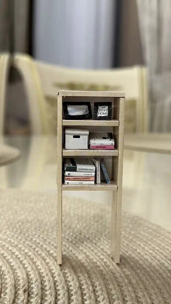 Румбокс DIY "Скандинавия" с подсветкой, интерьерный миниатюрный конструктор
