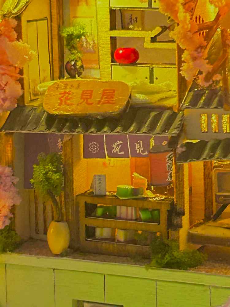 DIY rumboks “Sakura gullashi” yorug‘lik bilan, konstruktor, rus tilidagi yo‘riqnoma