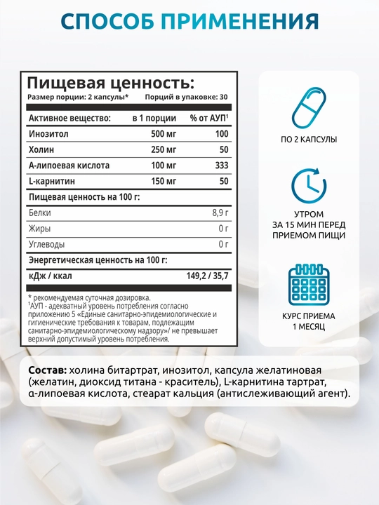 Жиросжигатель Fat Burner Slim, SOLAB, 60 капсул