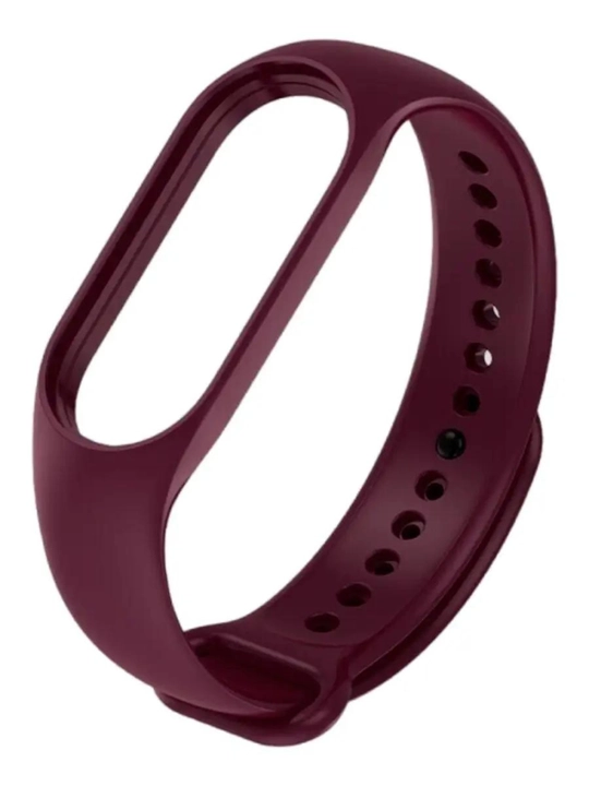 Ремешок для Xiaomi Mi Band 5 / 6 / 7 силиконовый
