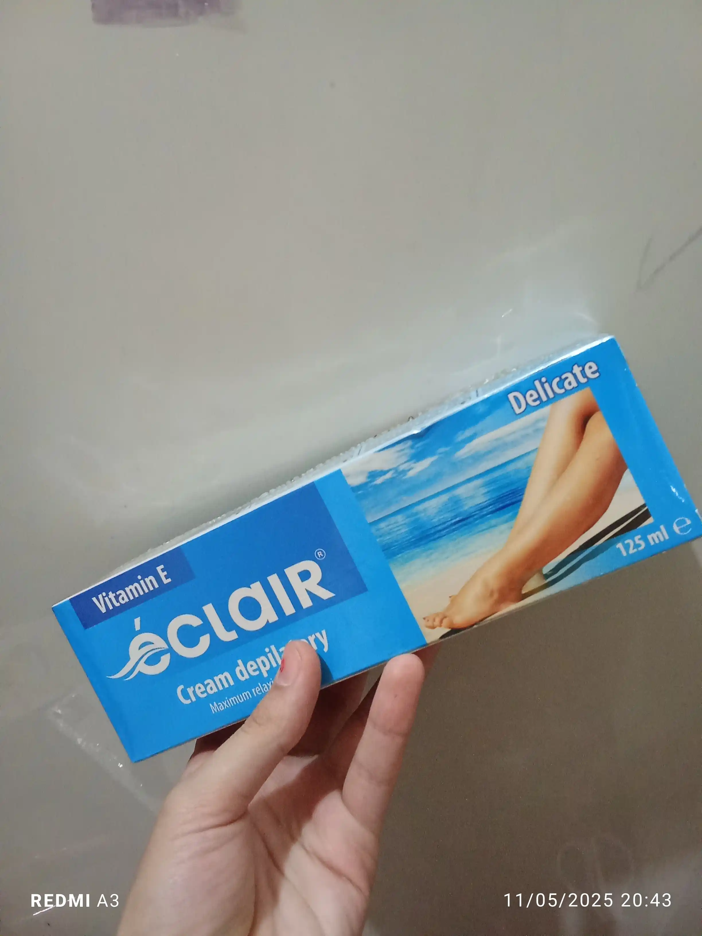 Krem depilator Eclair nozik, 125 ml.